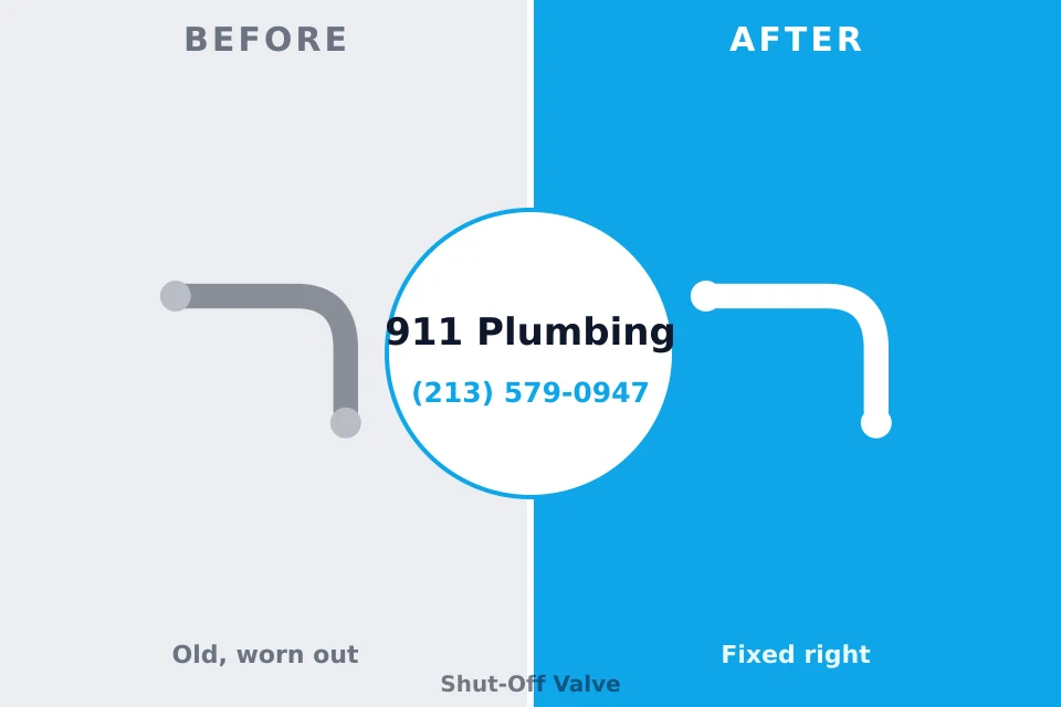 Before and after: plumbing company Maben, MS